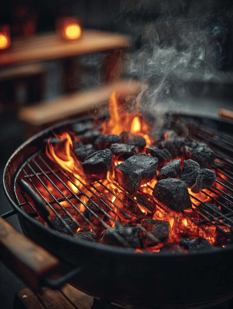 Two zone grill setup for grilling bone in chicken breast