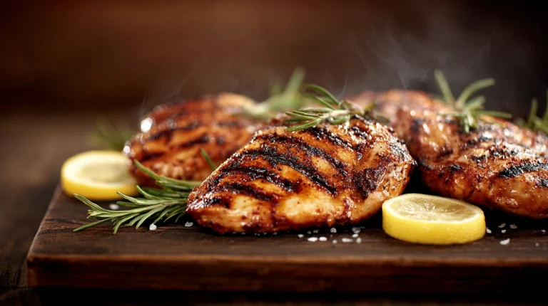 How to grill bone in chicken breast with crispy golden skin